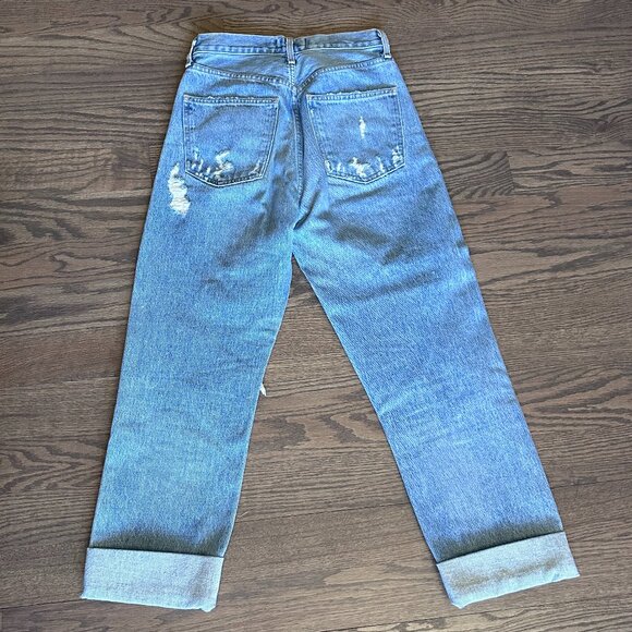 Agolde Ripped Crop Jeans - Picture 6 of 6